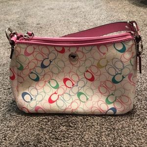 Multi-Color Coach Purse